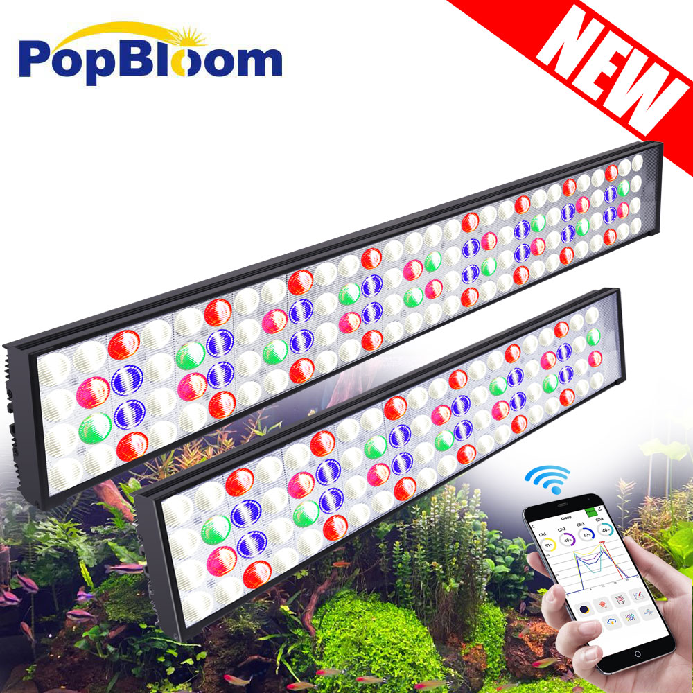PopBloom H54 H75 WiFi Full Spe - Aquarium Marine Lights recension och pris