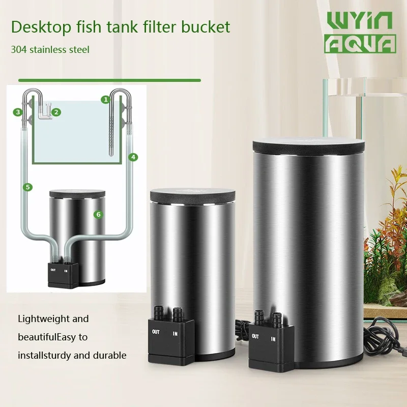 Silent Desktop Aquarium Filter - Reef Tank Filter recension och pris
