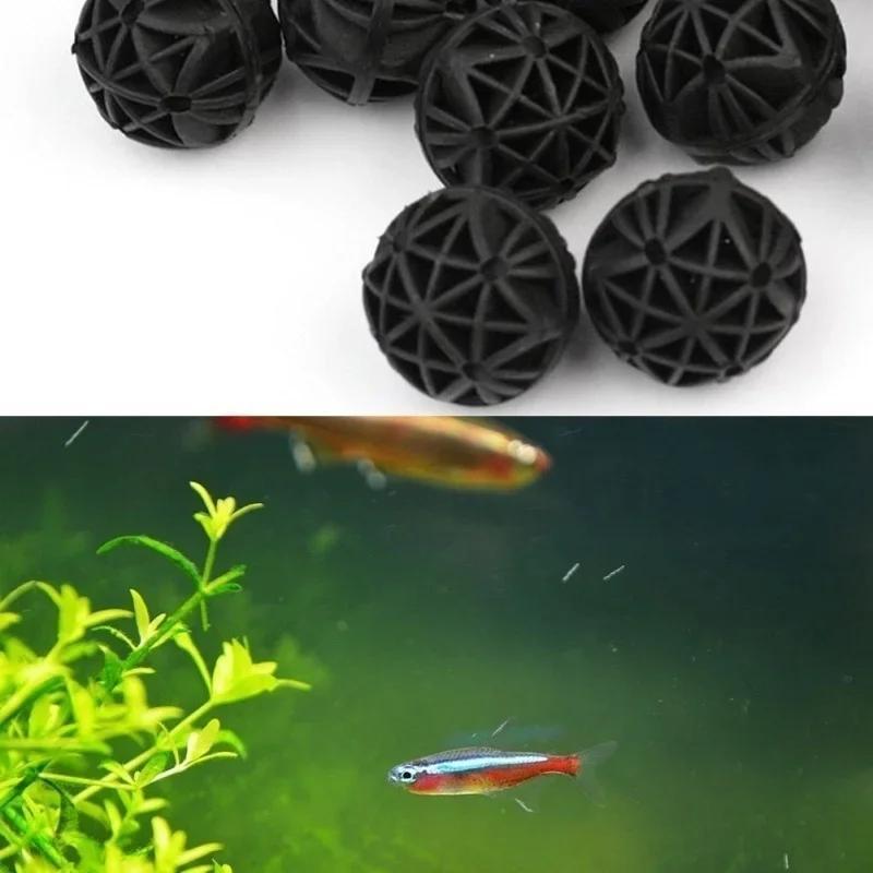 50Pcs 16mm Aquarium Bio Filter - Marine Fish Tank recension och pris