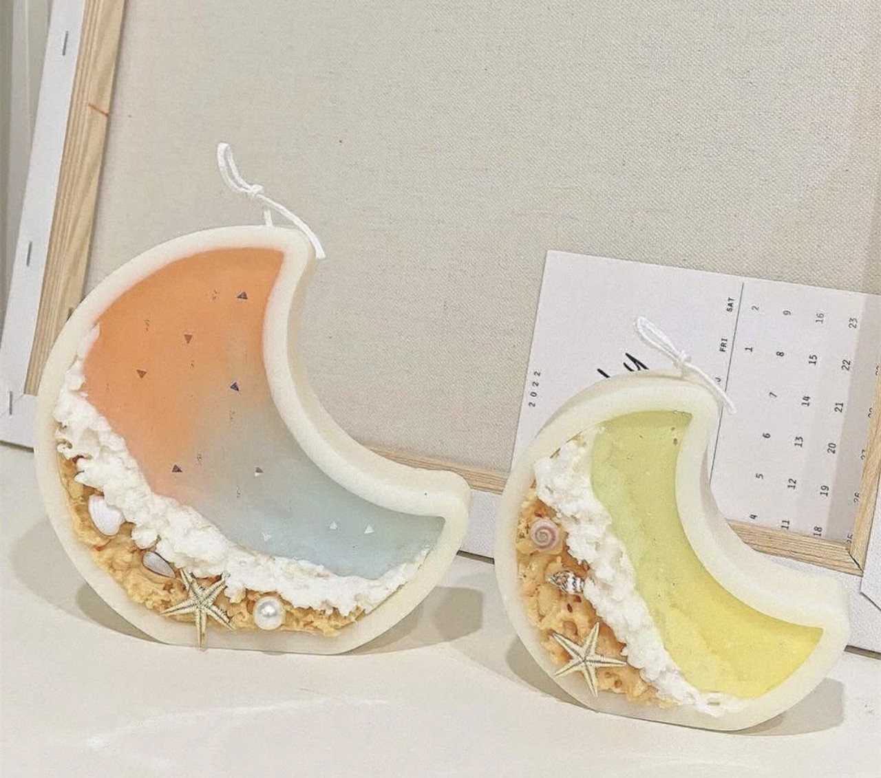 Fish Tank Moon Shape Candle Mo - Marine Fish Tank recension och pris