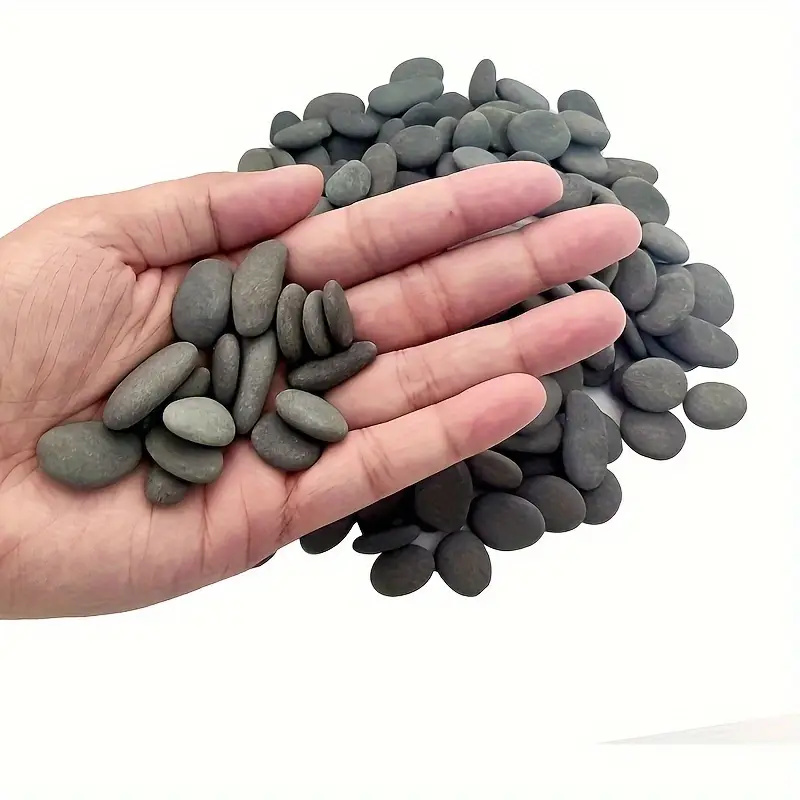 20Pcs Natural River Rocks Smoo - Marine Fish Tank recension och pris
