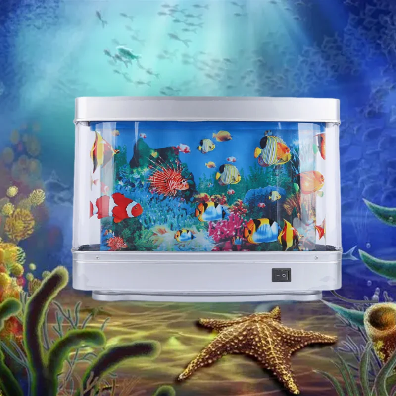 Dynamic Virtual Ocean LED Fish - Aquarium Marine Lights recension och pris