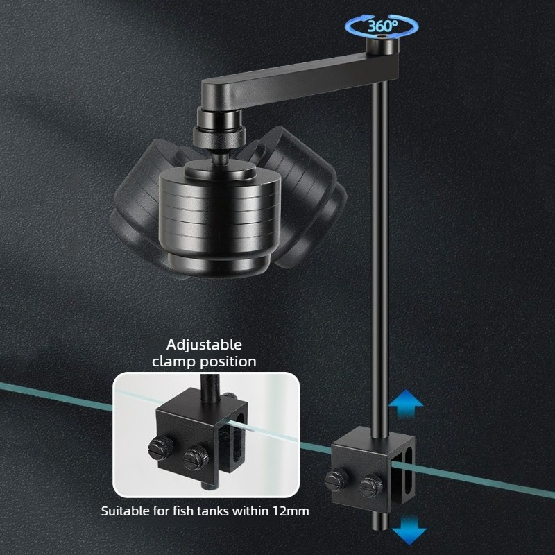 Fish Tank Light LED 3 Colors W - Aquarium Marine Lights recension och pris