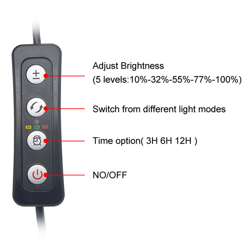 Aquarium LED Light for 16-64CM - Aquarium Marine Lights recension och pris