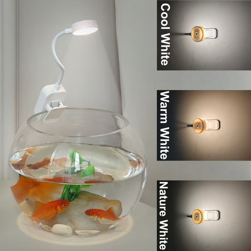 LED Aquarium Light Clip On Fis - Aquarium Marine Lights recension och pris