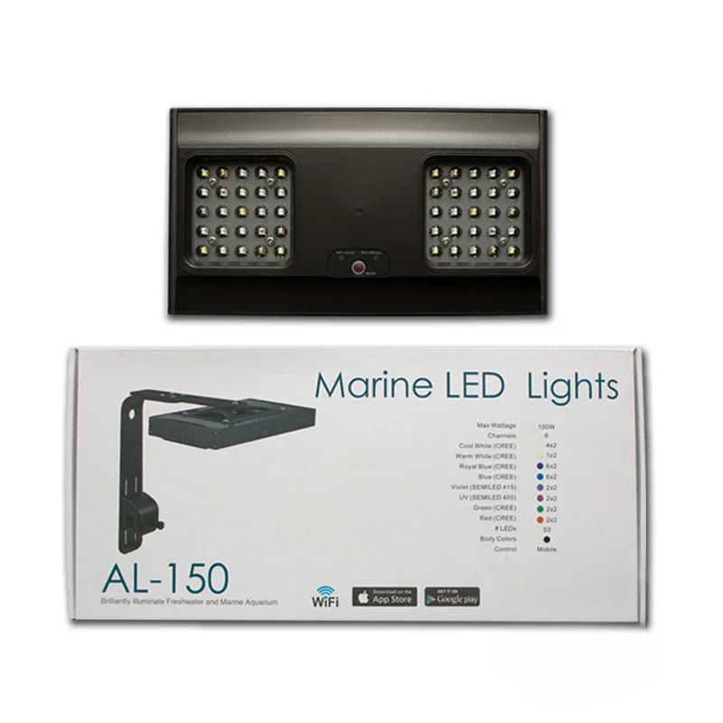 New Jebao WIFI LED Coral light - Reef Lighting recension och pris
