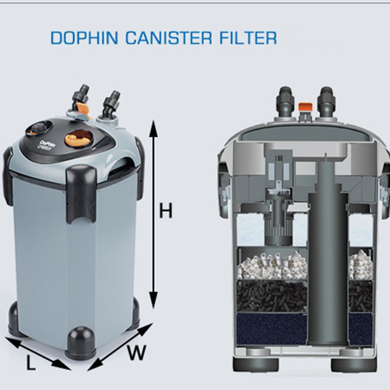 Dophin CF Series Aquarium Filt - Reef Tank Filter recension och pris