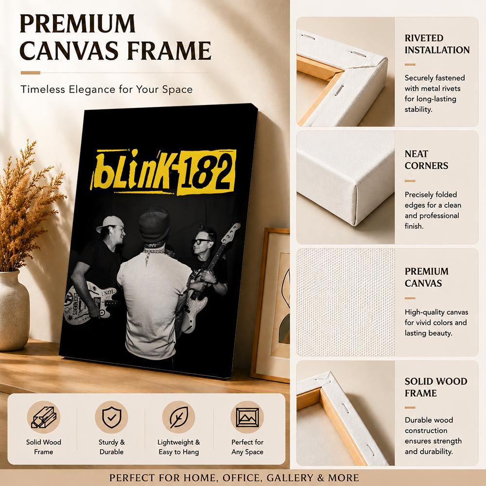 Rock Band B-Blink 182 Framed W - Live Rock recension och pris
