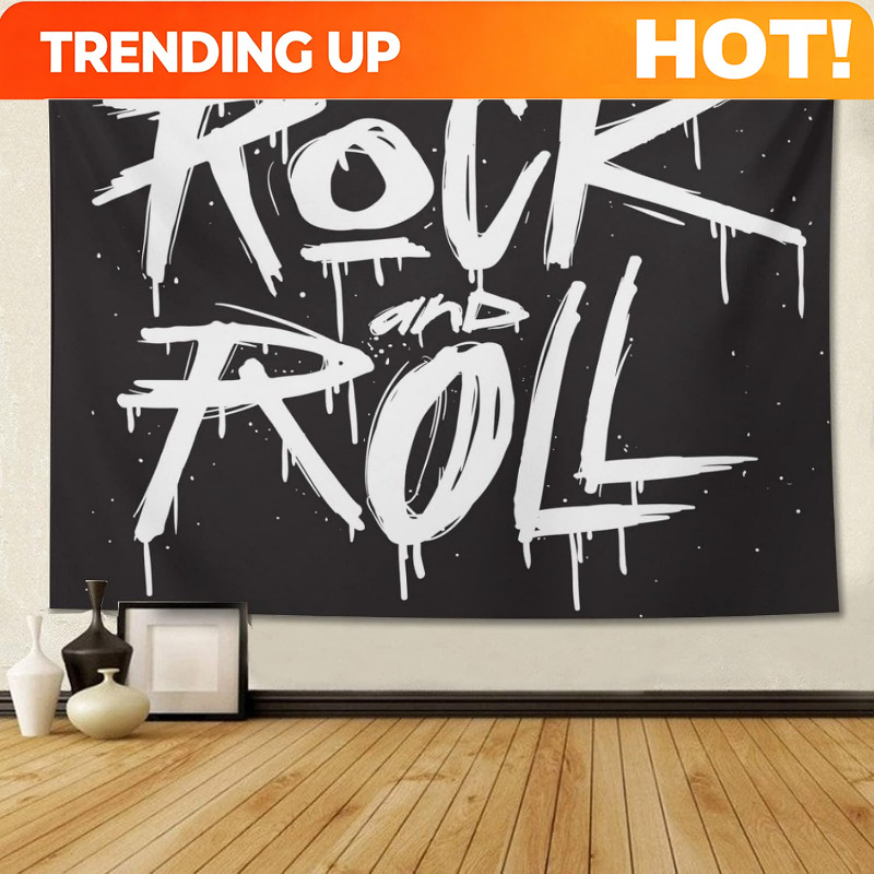 Customize Rock & Roll Tapestry - Live Rock recension och pris