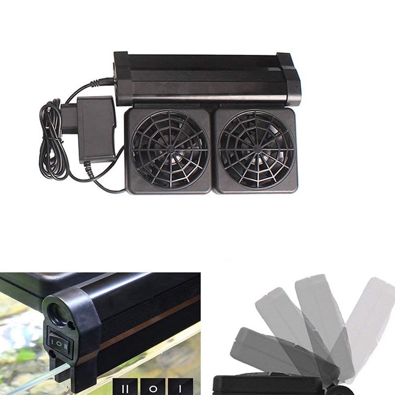 1/2/3/4 Aquarium Fans Chillers - Saltwater Tank recension och pris